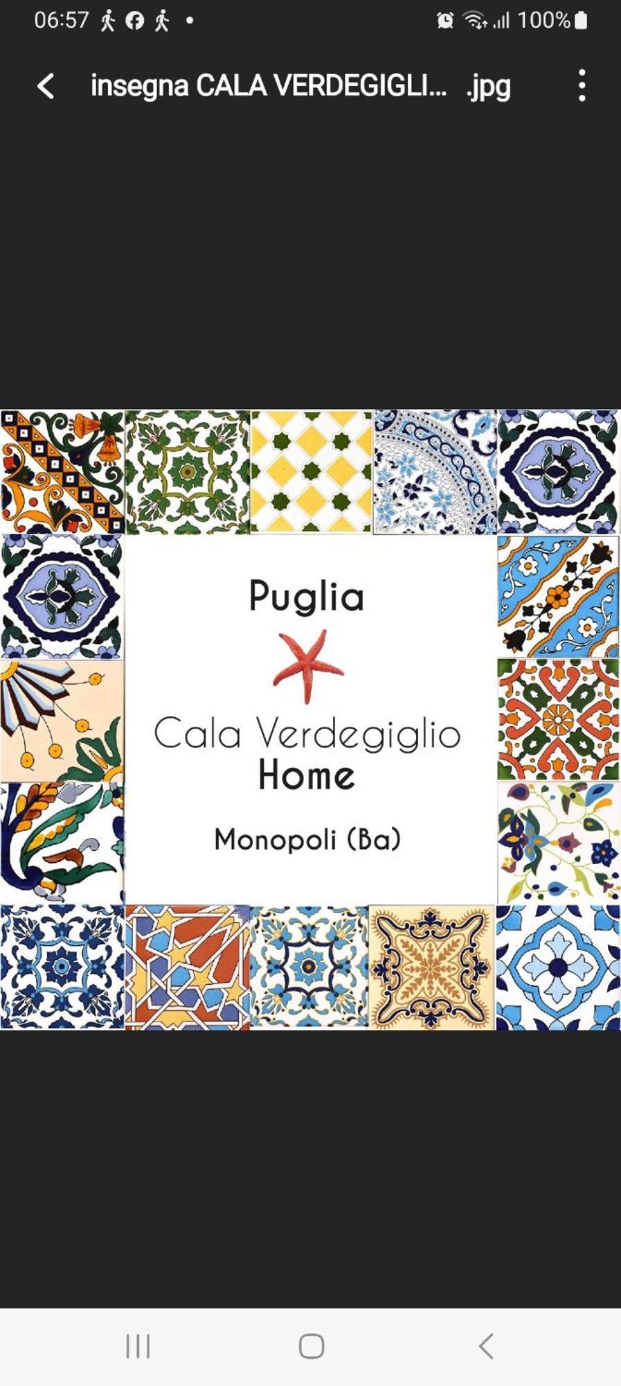 Cala Verdegiglio Home Monopoli Exteriör bild